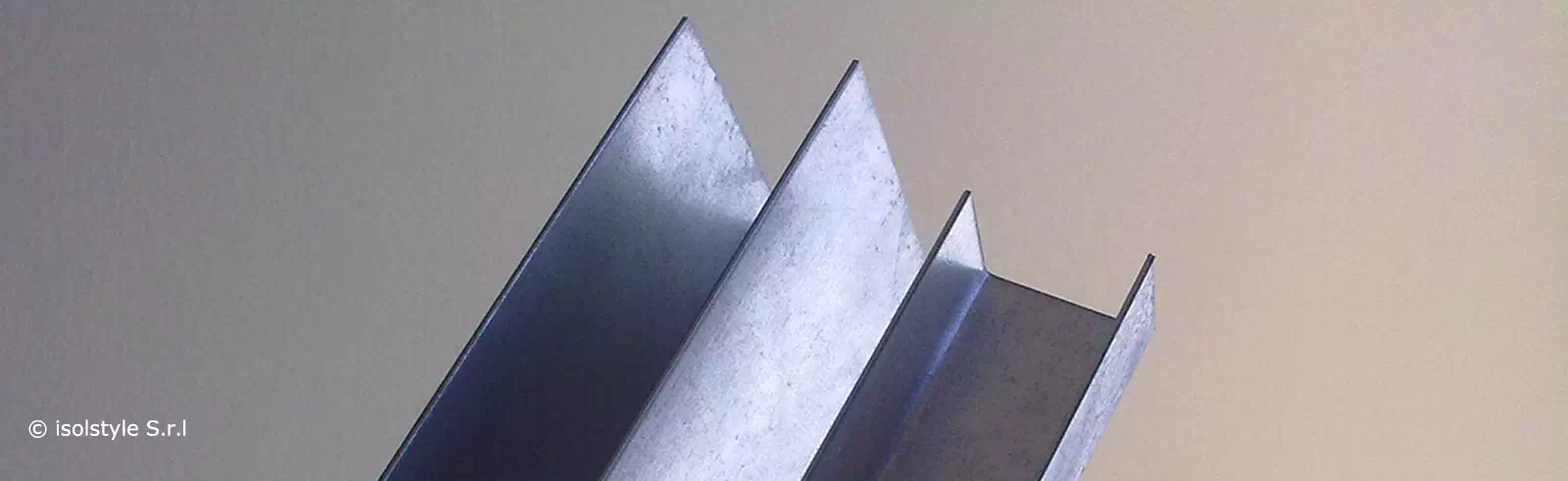 Guide superiore ed inferiore in acciaio zincato