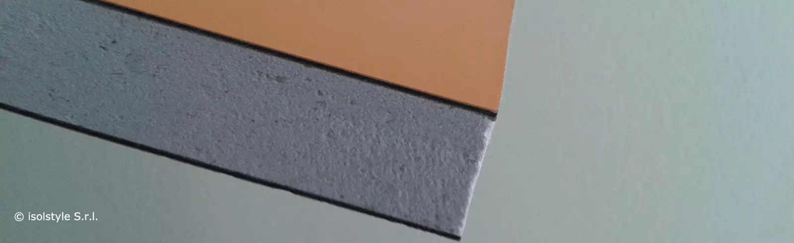 Pannello in silicato di calcio rivestito in laminato HPL decorativo