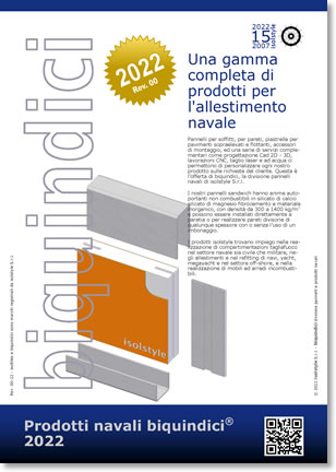 Biquindici prodotti navali